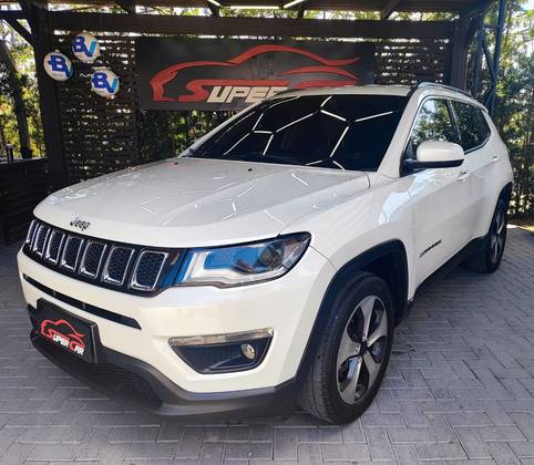 JEEP COMPASS 2.0 16V FLEX LONGITUDE AUTOMÁTICO JEEP COMPASS 2.0 16V FLEX LONGITUDE AUTOMÁTICO
